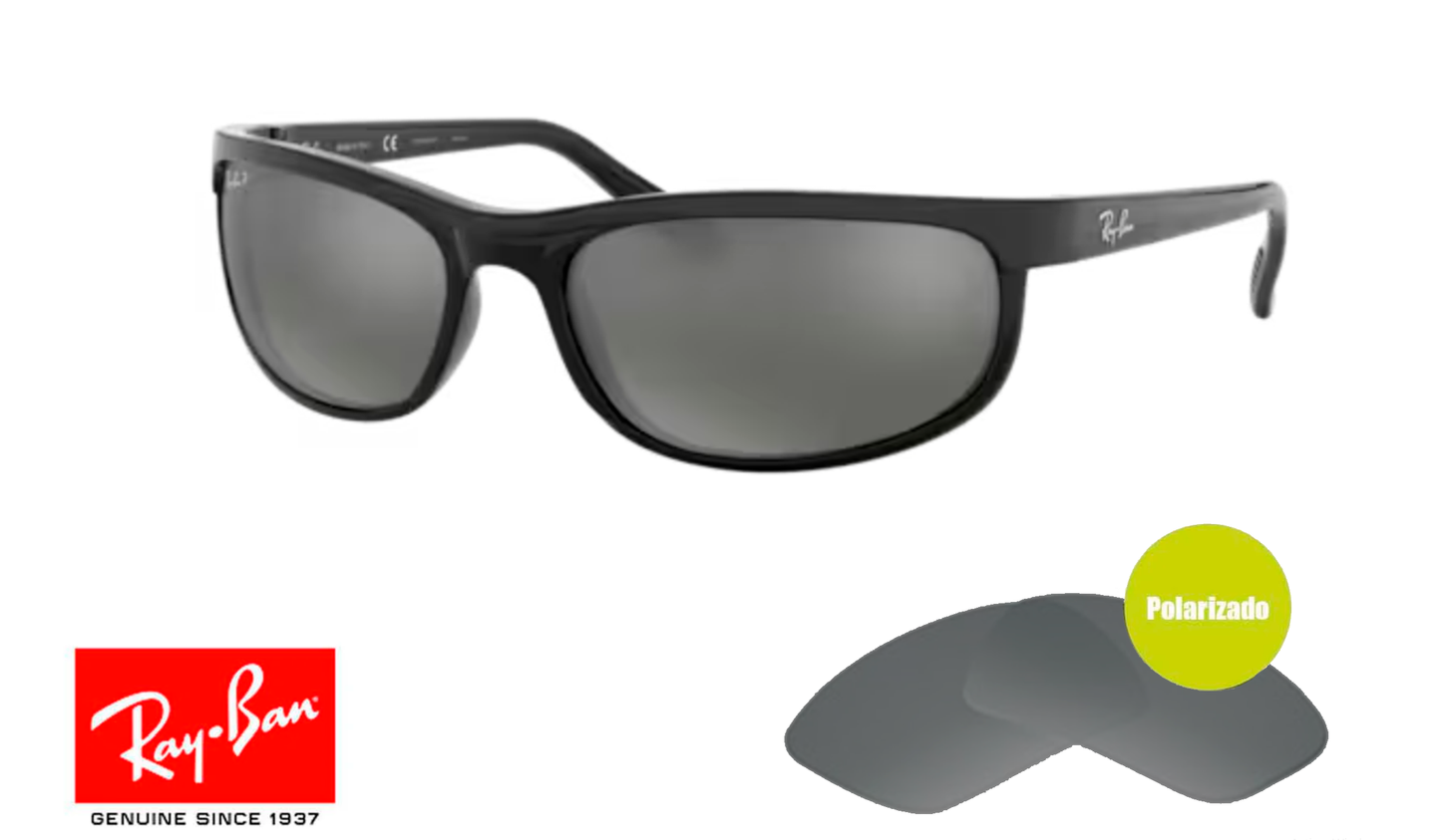 Ray Ban Predator 2 2027 Cristalli originali