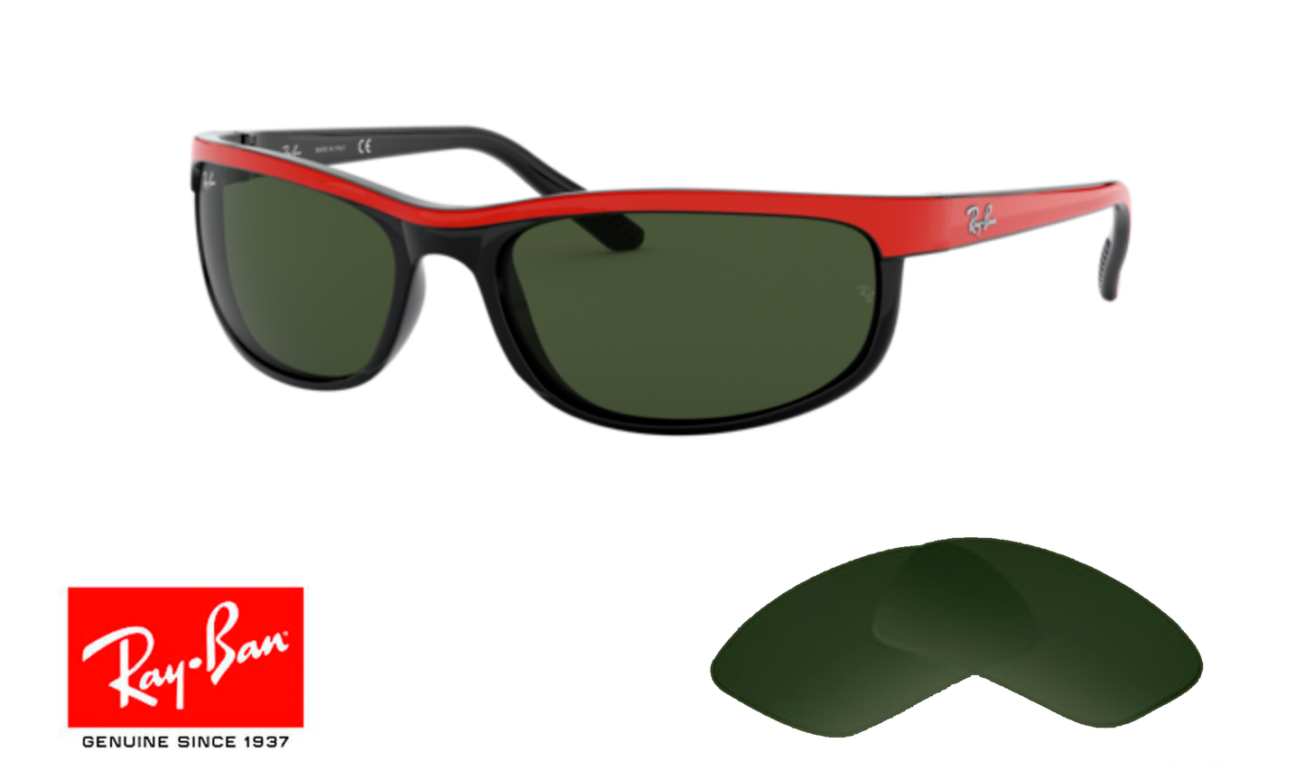 Ray Ban Predator 2 2027 Cristalli originali