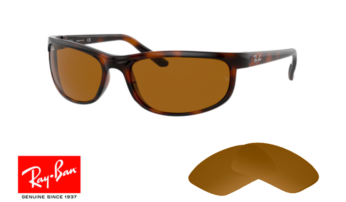 Ray Ban Predator 2 2027 Cristalli originali