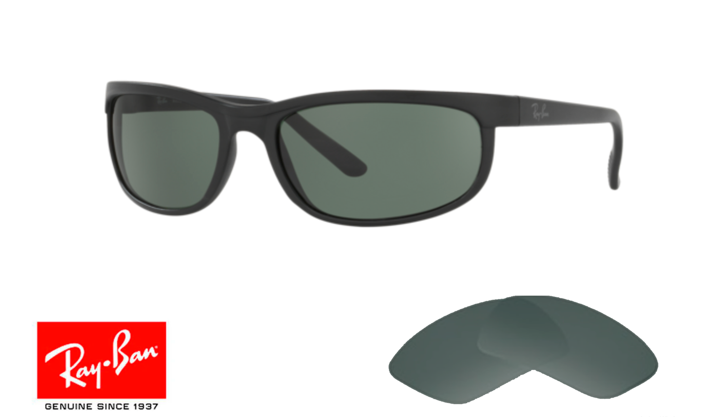 Ray Ban Predator 2 2027 Cristalli originali