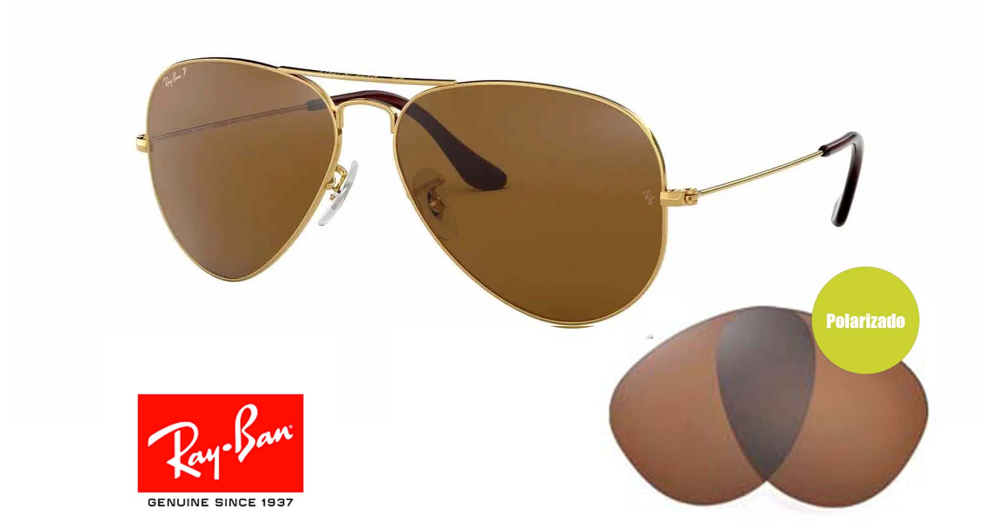 Ray ban best sale tipo aviador